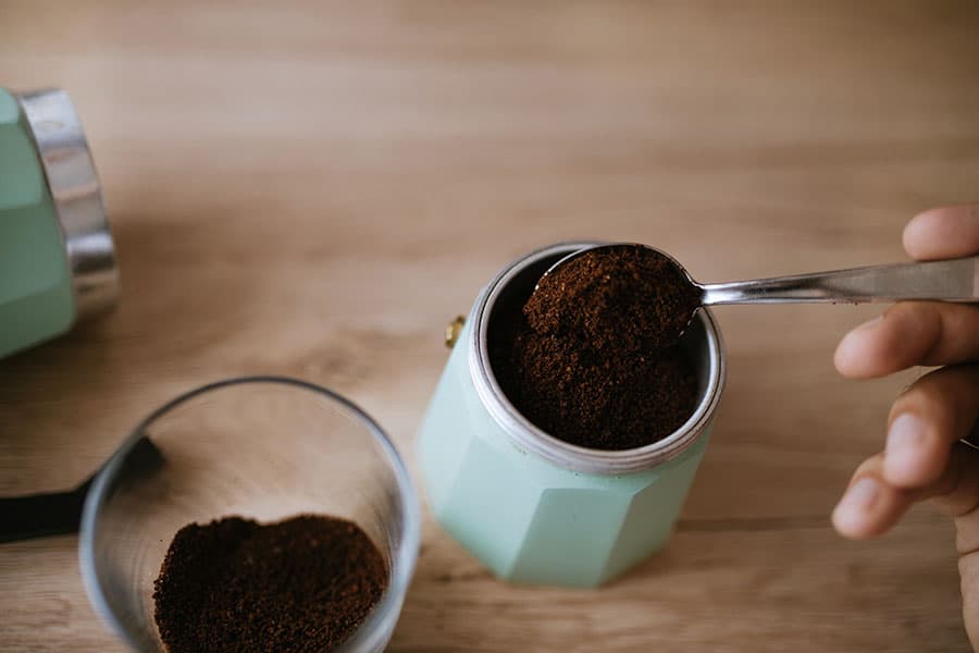 Making Coffee with a Moka Pot