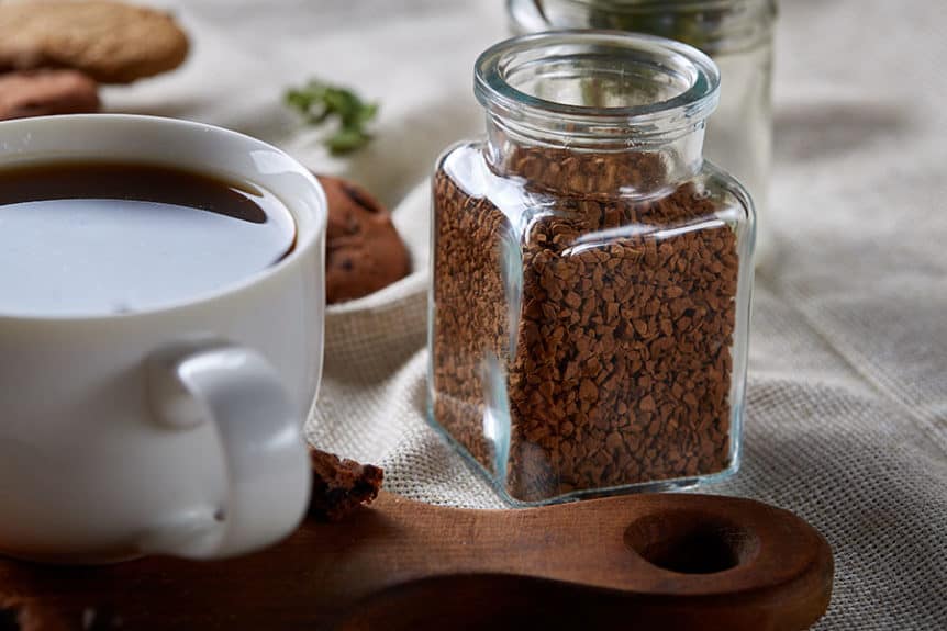 Decaf Coffee Jar