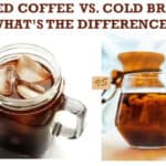 cold brew vs iced coffee