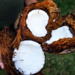 Coconut oil and coffee