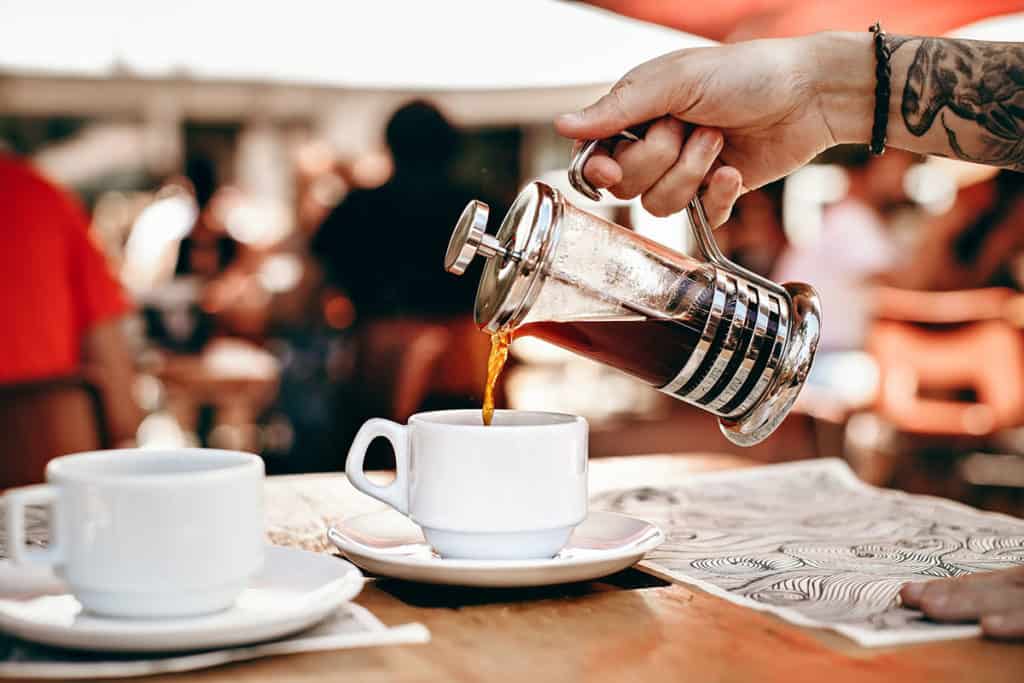 French Press Cold Brew Coffee