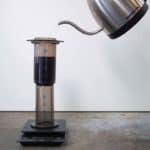 Aeropress with Coffee Scale