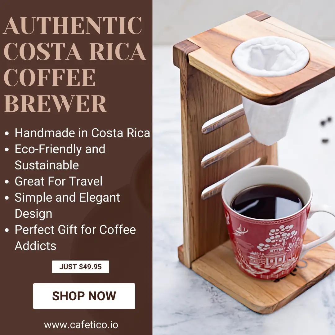 Costa Rica Chorreador Pour Over Coffee Brewer